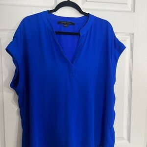 Cynthia Steffe Vibrant Blue Blouse